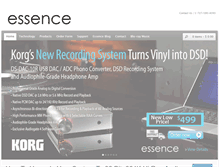 Tablet Screenshot of essenceelectrostatic.com